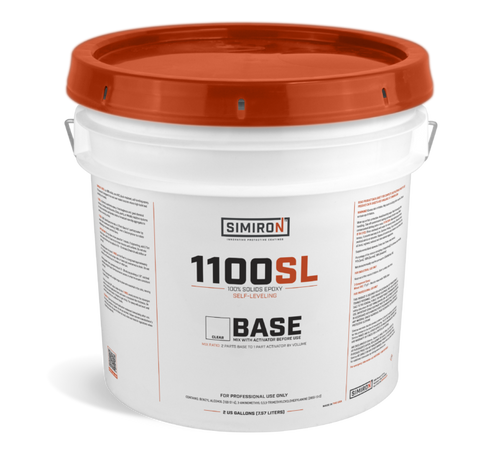 Clear Base — 2 Gal — 1100sl self leveling epoxy