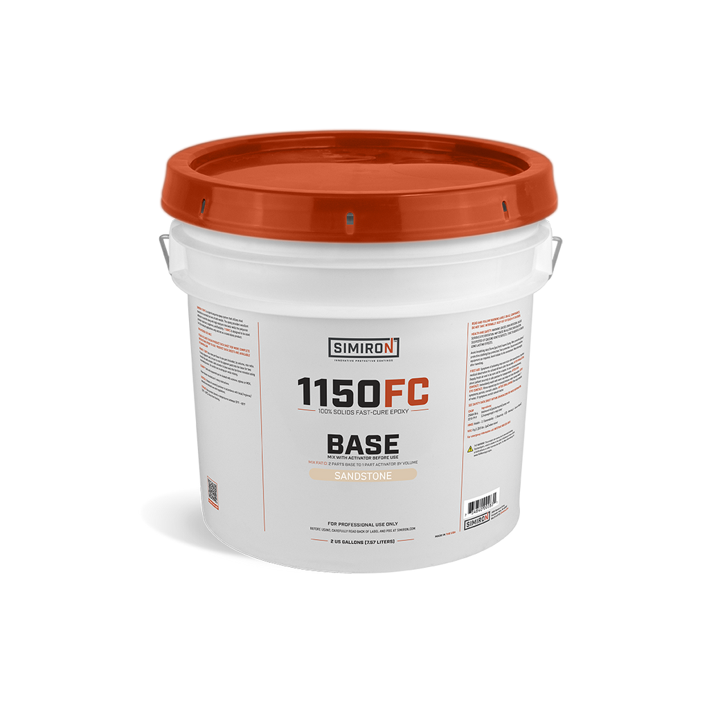 Sandstone Base — 2 Gal — 1150fc fast cure epoxy