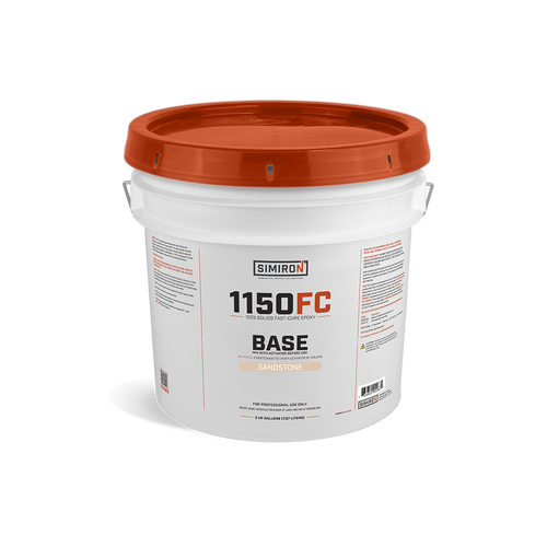 Sandstone Base — 2 Gal — 1150fc fast cure epoxy