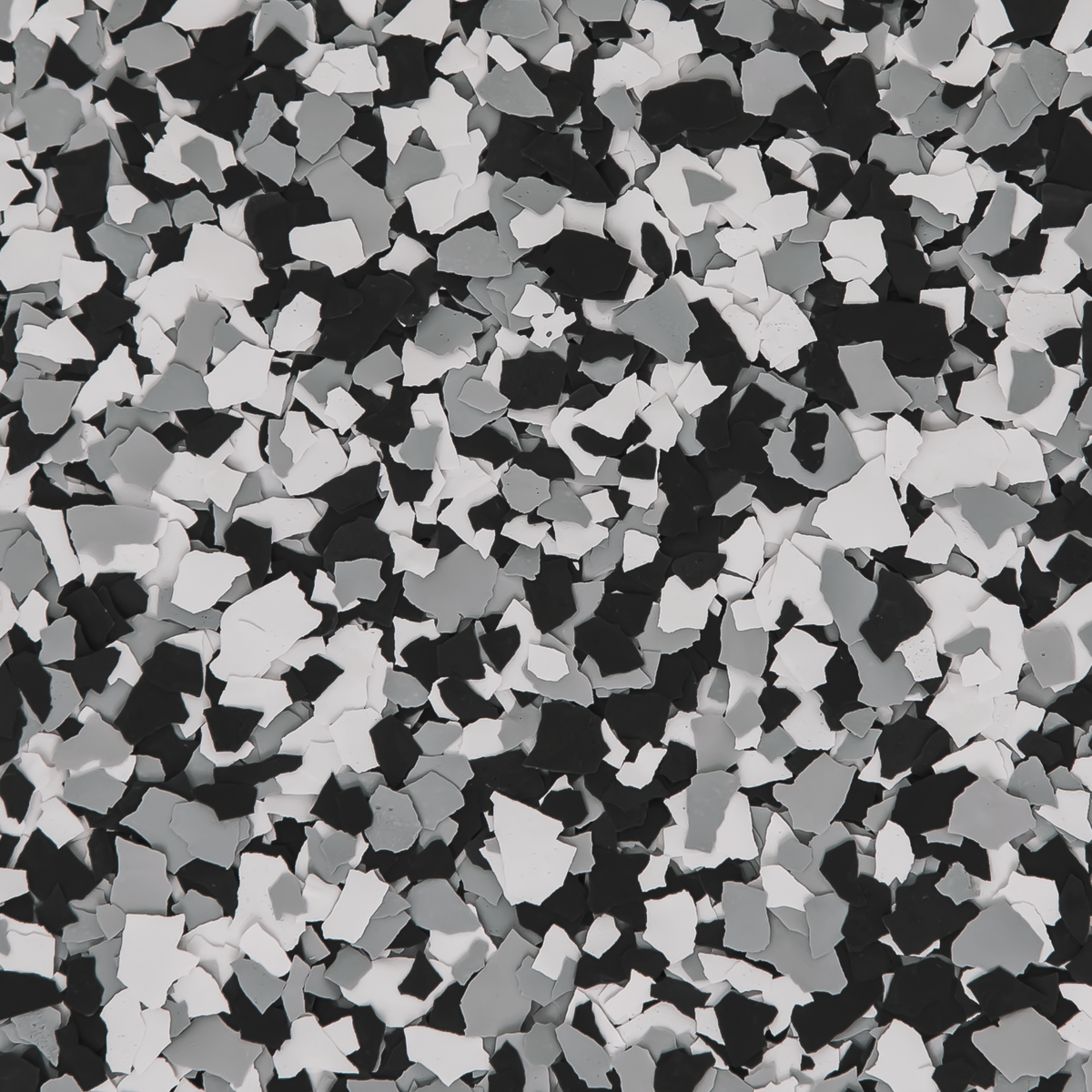 Domino Blend — 1/4" decorative chip flake