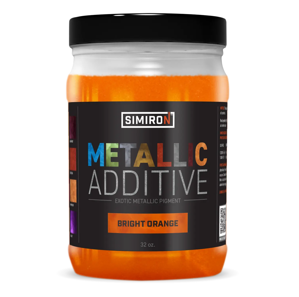 Bright Orange — metallic pigment