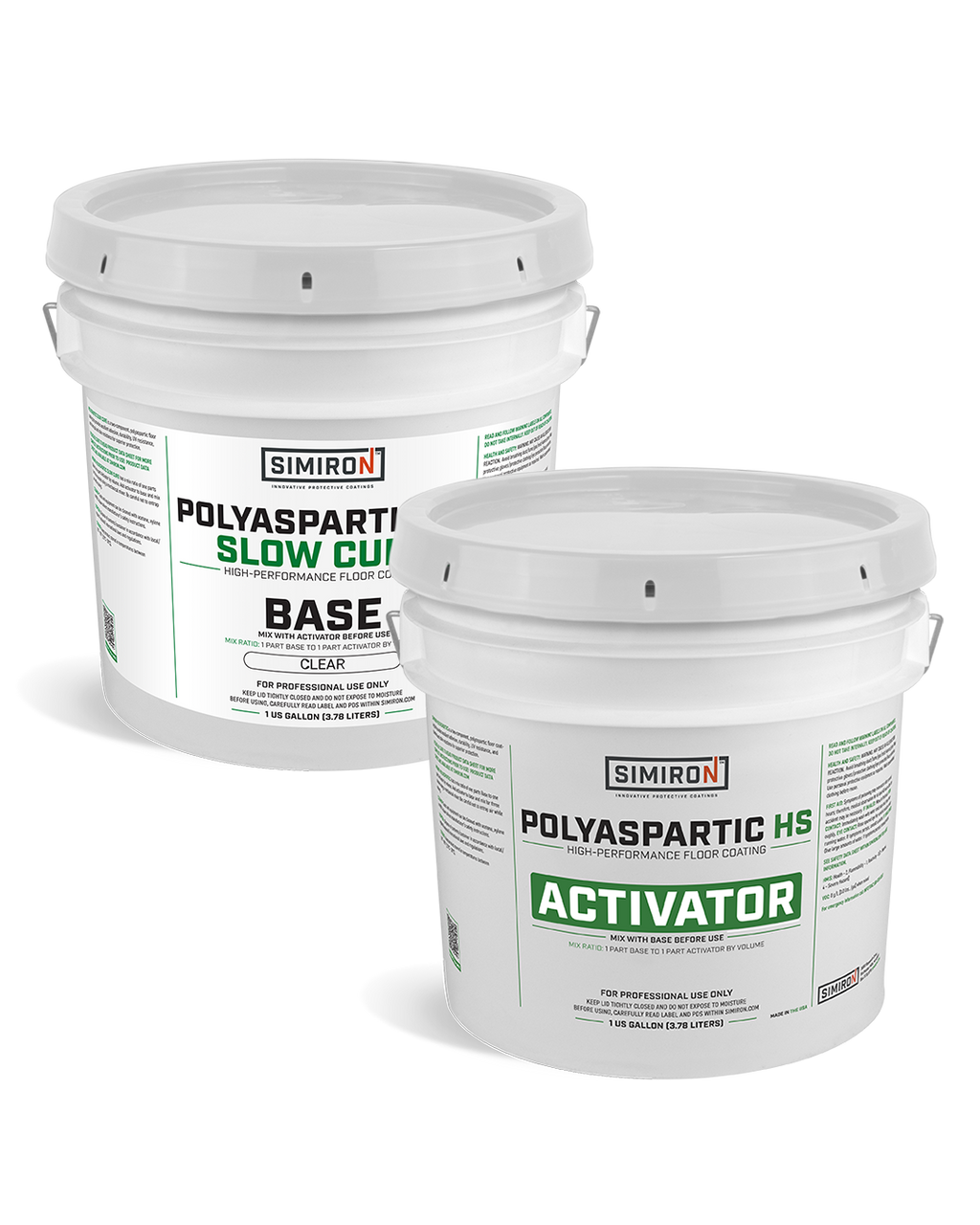 Slow Cure Kit — 2 Gal — polyaspartic hs