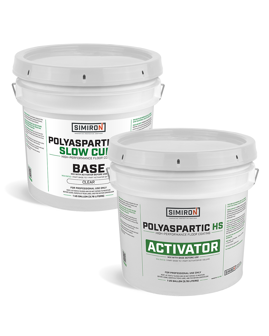 Slow Cure Kit — 2 Gal — polyaspartic hs