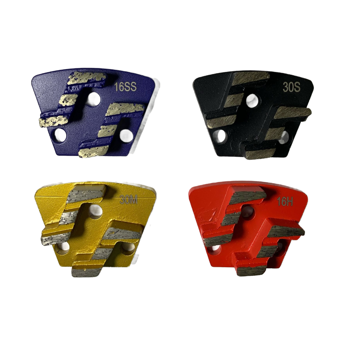 Trapezoid Double S Diamond Segments